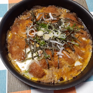 めんつゆで簡単！煮かつ、カツ丼！